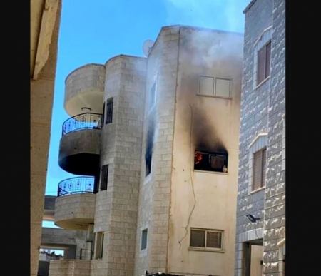 طرعان : احراق منازل واطلاق نار على خلفية مقتل الفتى سند دحلة